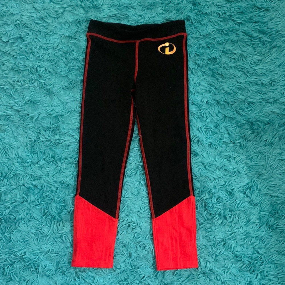 ♥️💋DISNEY girls Incredibles leggings. Size 5/6.